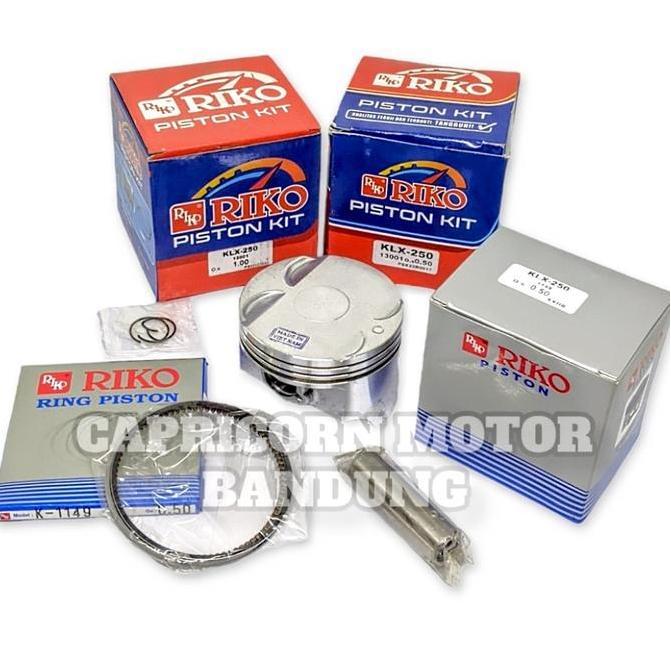 Piston Kit KLX 250 NINJA MONO 250 KLX250 NINJA 250 MONO NINJA250 PIN 17 RIKO SET oversize STD 50 100