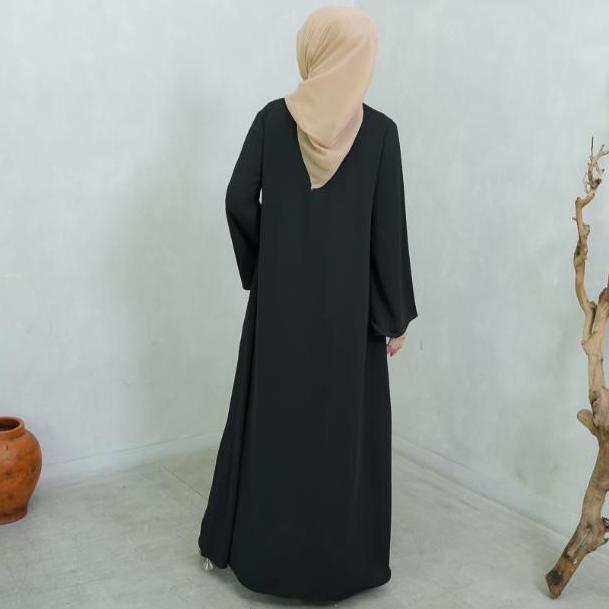 Hokywoi- Odeca | Maysha Abaya | Gamis Umroh | Gamis Polos Syar'I