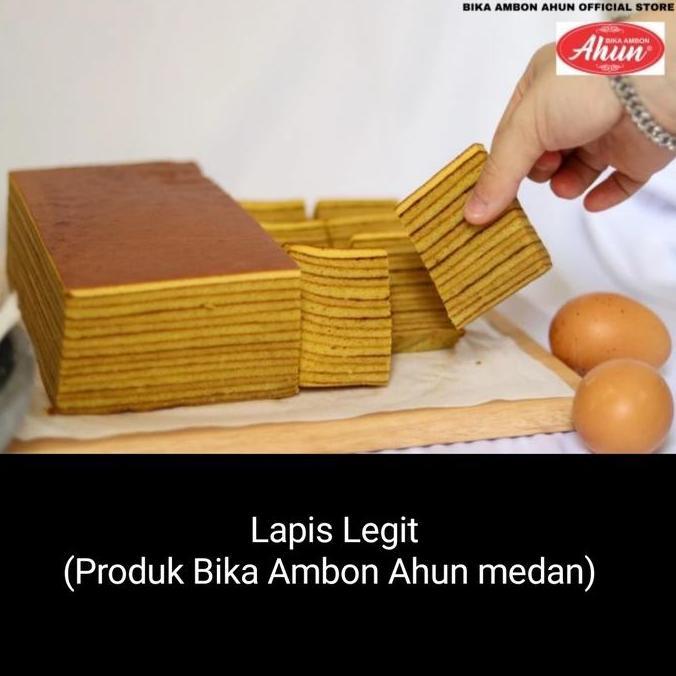 Ahun Lapis Legit oleh oleh Terpopuler (Produk Bika Ambon Ahun medan)