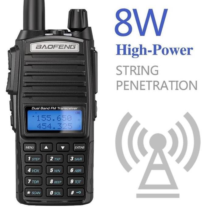 Terlaris Paket 6 Unit Uv82 Uv-82 Ht Uv82 Uv-82 Radio Uv82 Walkie Talkie Uv82 Radio Ht Walkie Talkie 