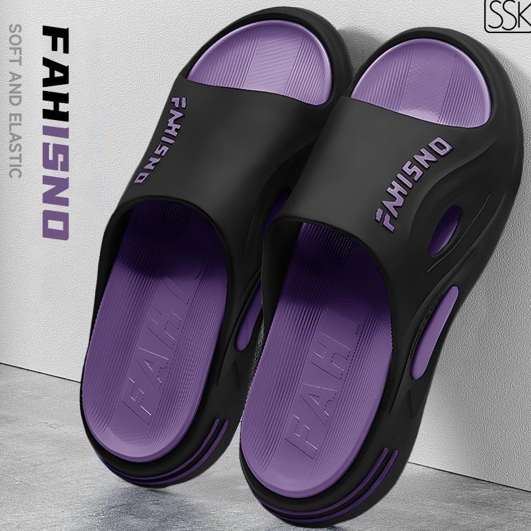 FREE ONGKIR SANDAL PRIA KEREN NYAMAN SLOP KARET JELLY ANTI-SLIP SANDAL PRIA TERBARU 2025 SANDAL COWO