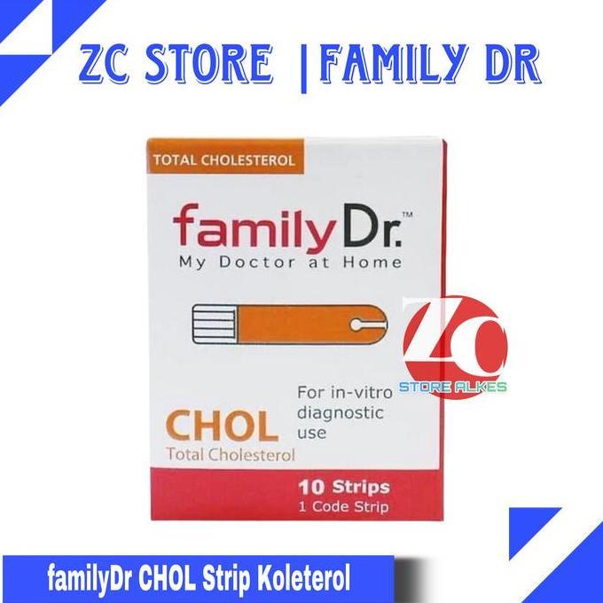 familyDr CHOL Strip Koleterol