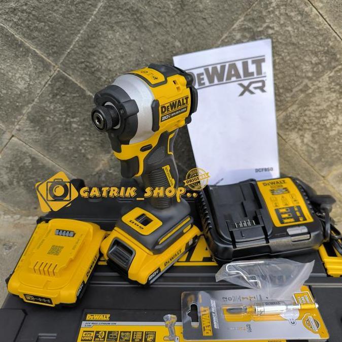 Dewalt DCF850 Impact Driver Baterai Dewalt DCF 850 20V Cordless Batere