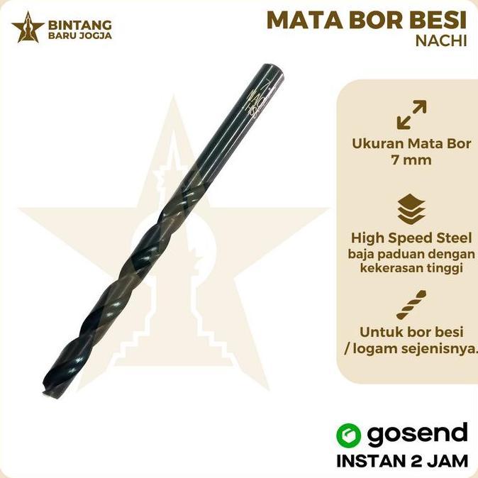 Mata Bor Besi Nachi 7mm 7 mm