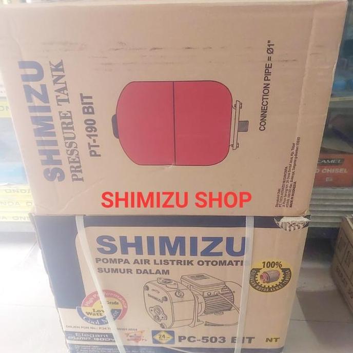 Pompa Air Shimizu Jet Pump Shimizu PC503Bit /Pompa Sumur Dalam Shimizu 500watt Shimizu PC 503bit