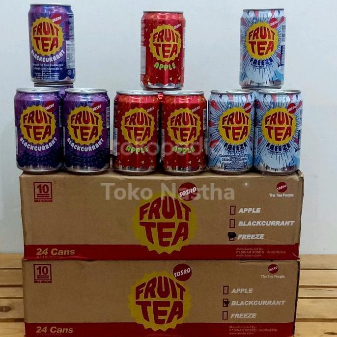 FRUIT TEA 318 ML 24 KALENG