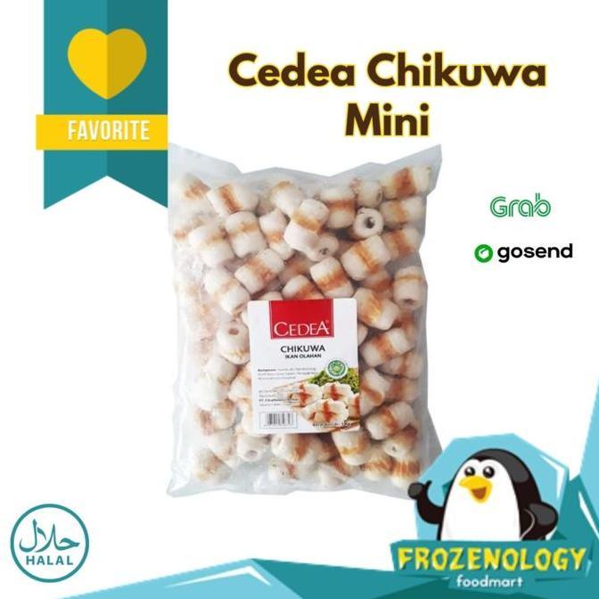 Cedea Chikuwa Mini / Cikua Frozen | Seafood Olahan Khas Jepang