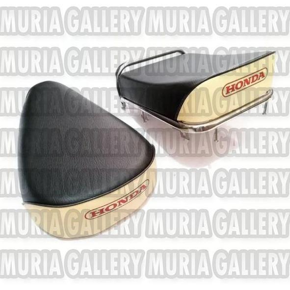 jok sadel jok pisah 1 set depan belakang Honda C70 c50 jok pispot