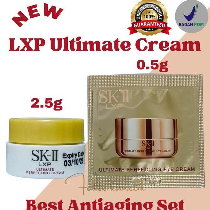 SKII SK2 SK-II LXP Ultimate Perfecting cream krim 2.5gr LXP eye sachet Facial
