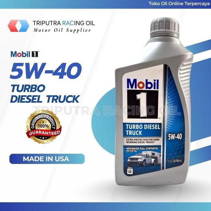 Mobil 1 5W-40 Turbo Diesel Truck