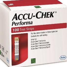 ACCU CHEK PERFORMA STRIP 100