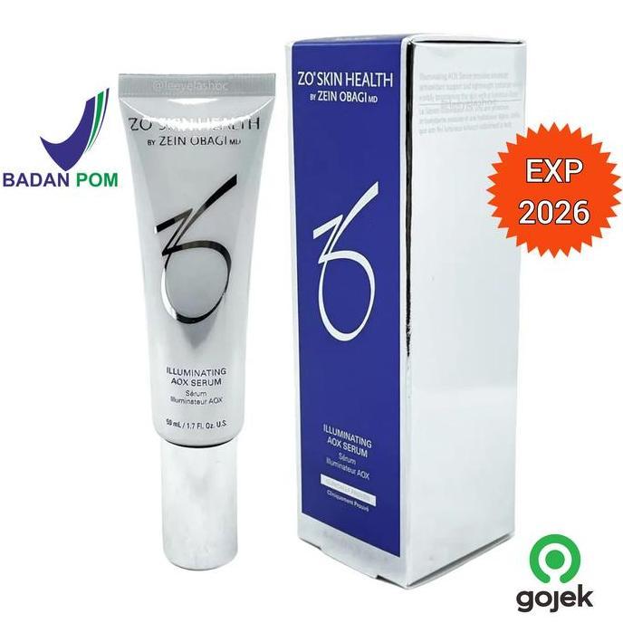 Zein Obagi Illuminating AOX Serum Brightening Antioksidan Blur Finish