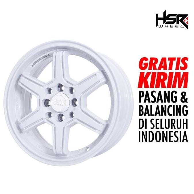Velg mobil r15 Yaris Freed Ignis Avega Splash Swift Brio Jazz HSR MINAS Pcd 4x100/114,3 Offset 42 Gl