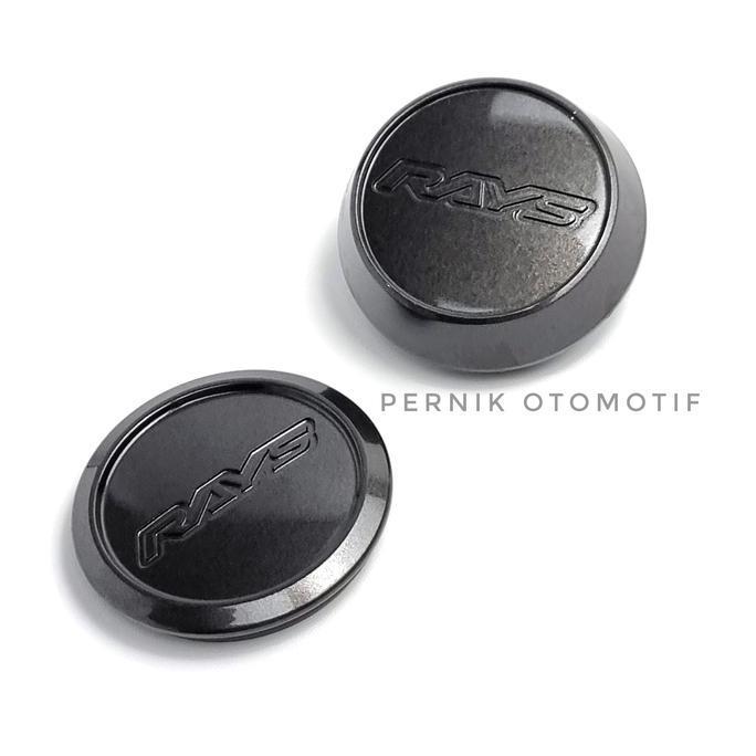Rays Center Cap Dop Velg Gunmetal ZE40 TE37 Ultra Saga Sonic NE24 21C TE37V 21A Original Japan