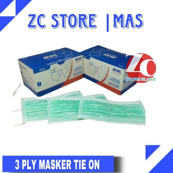 NEW Masker Medis Merk Imaske Surgical Face Mask 50 pcs