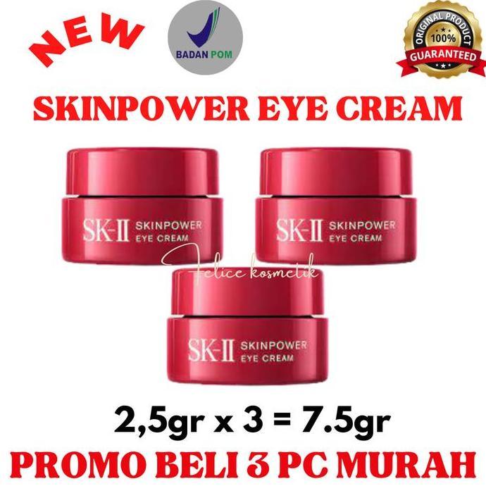 SK-II SKII SK II SK2 SKINPOWER EYE CREAM SKIN POWER EYE CREAM MATA ANTIAGING