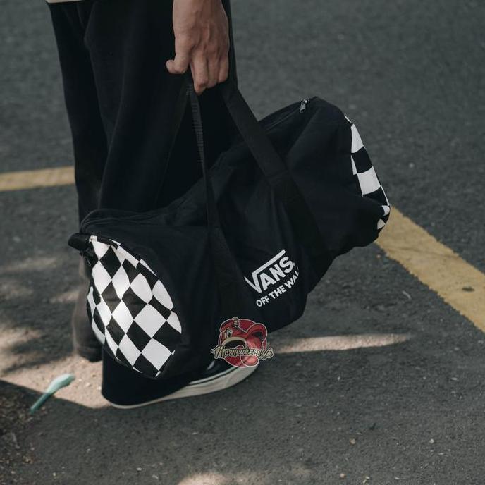 [ SALE ] TAS SELEMPANG VANS / DUFFLE BAG VANS 100% ORINAL
