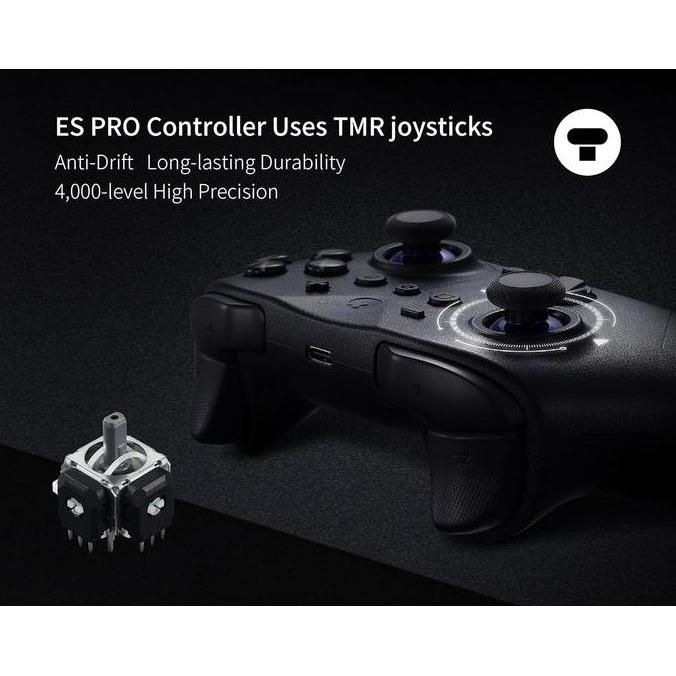 Gulikit ES PRO Gamepad Wireless Controller Joystick TMR Hall Effect Trigger Windows Android Switch 2