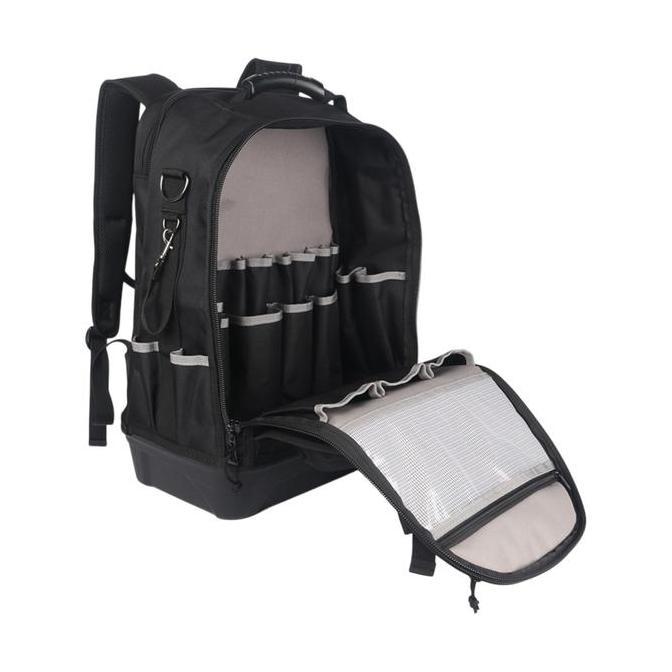 Krisbow 30 ltr Tas Ransel Perkakas - Hitam Tool Bag Tool Pouch (TERBAIK) (TERBARU) (TERMURAH)