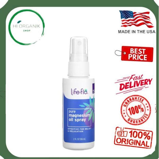 Life flo Pure Magnesium Oil Spray 59 ml
