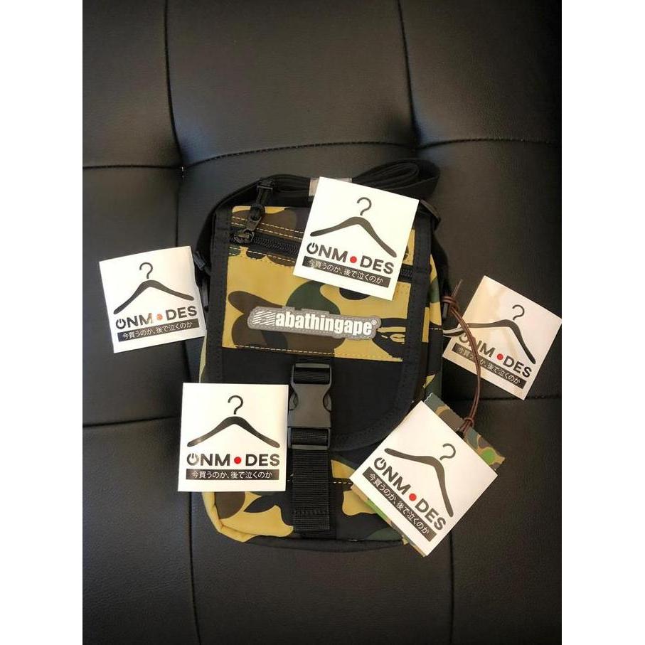 BAPE 1ST CAMO SHOULDER BAG TAS SELEMPANG AUTHENTIC RARE ORINAL