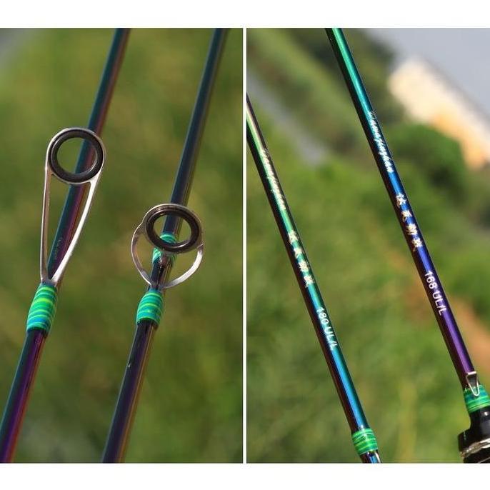 Joran Pancing Ultralight 1.98M 1.80M Joran Spinning & Casting Fishing Rod Tongkat Pancing Ujung Pada