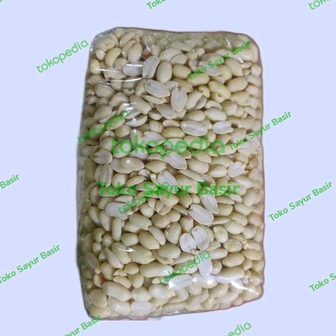 kacang tanah kupas 1kg