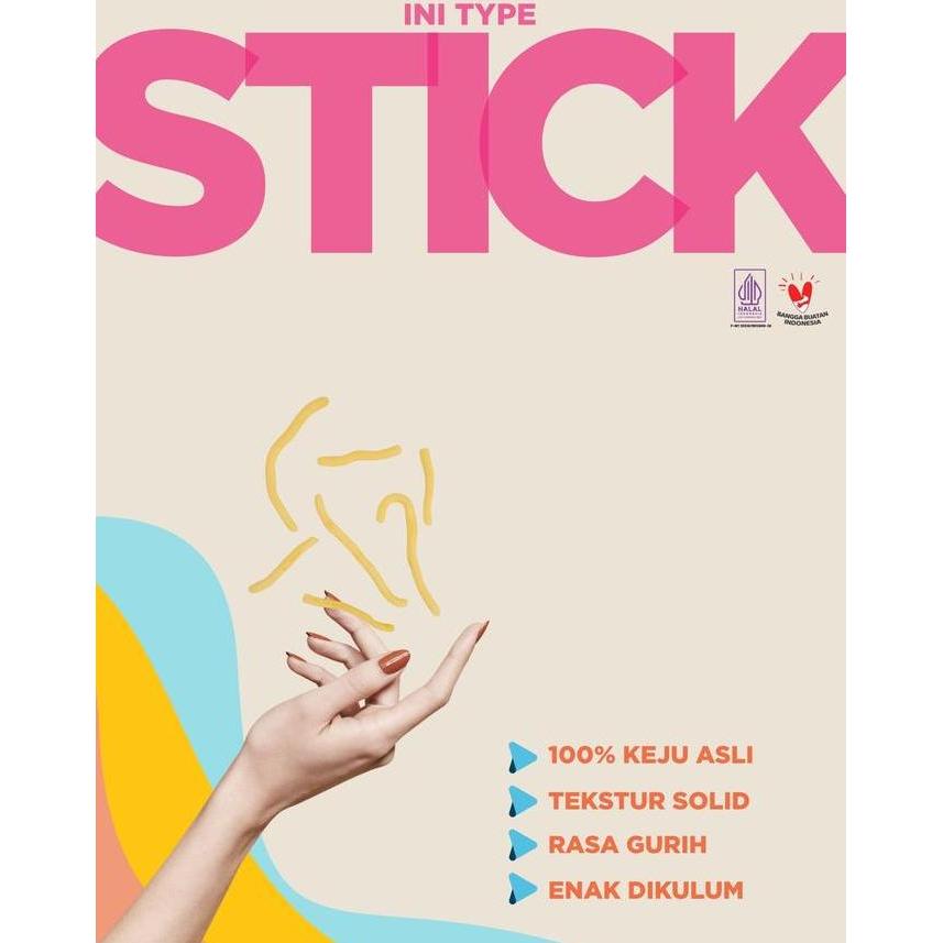 STICK - Gabus Keju "Tante Rambut Roll" Premium Cheesestick Telor Gabus