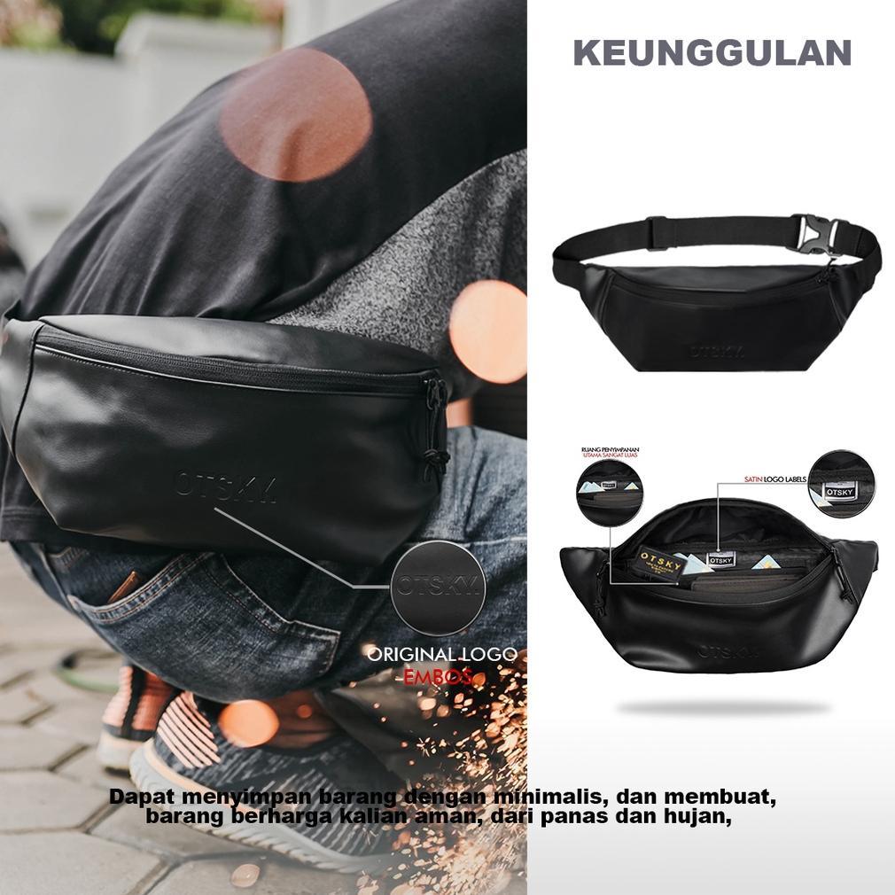 NEW PRODUCT Otsky Tas Waistbag Tas selempang IMT Semi Kulit
