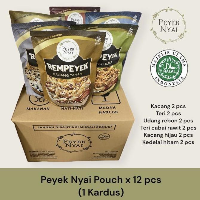 Peyek Nyai - Paket Rempeyek Pouch