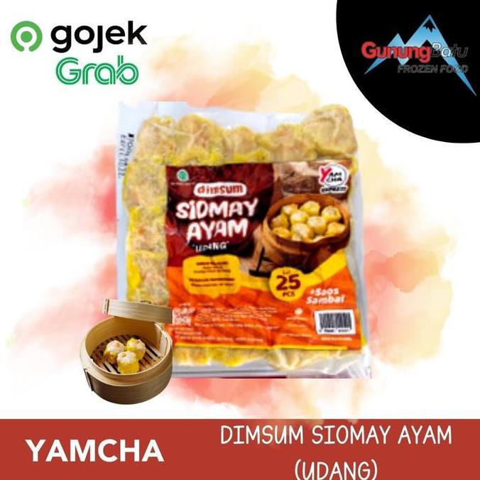 YAMCHA DIMSUM SIOMAY AYAM (UDANG) ISI 25 PCS