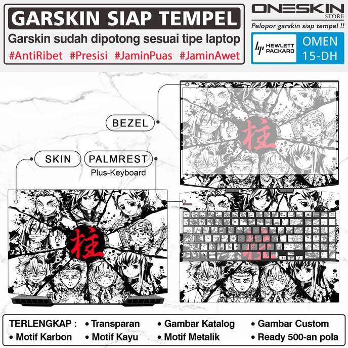 NEW Garskin Sticker Laptop HP Omen 15-dh dh0105tx dh0180tx dh1020tx Bening