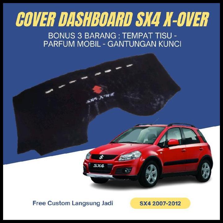 TERBARU COVER ALAS KARPET DASHBOARD SUZUKI SX4 X-OVER XOVER