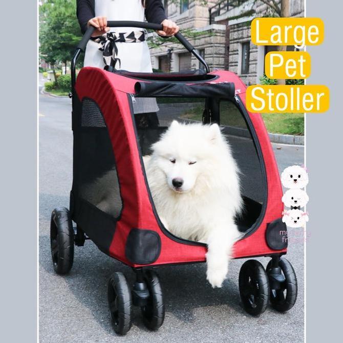 Large Pet Stroller Dodopet - up to 70kg - stroller untuk anjing besar
