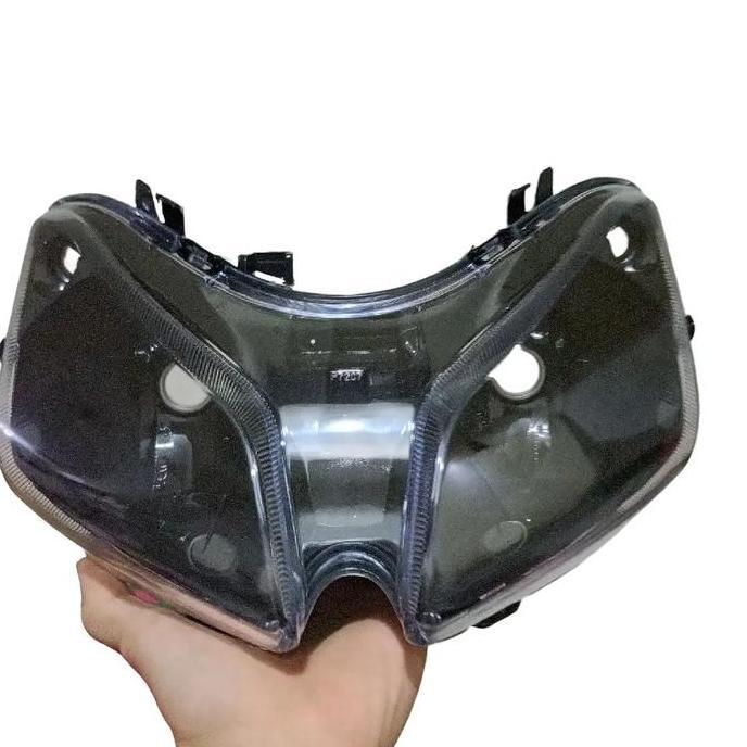 Promo Reflektor+Mica Lampu Depan only Vario CW 110 Karbu (Bukan Vario 110 Techno Karbu) Custom Hitam