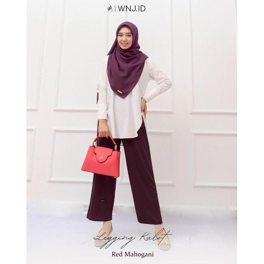 Legging Kulot WNJ | Celamis Celana Dalaman Gamis Wanita Dewasa Polos