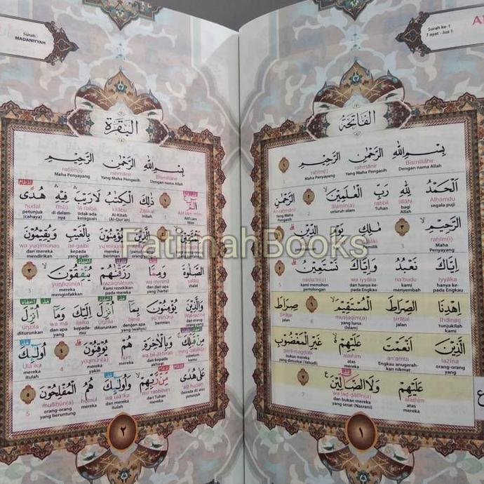 Alquran Asy Syifa Akbar B4 Ukuran Jumbo, Quran Latin Terjemah Perkata AS