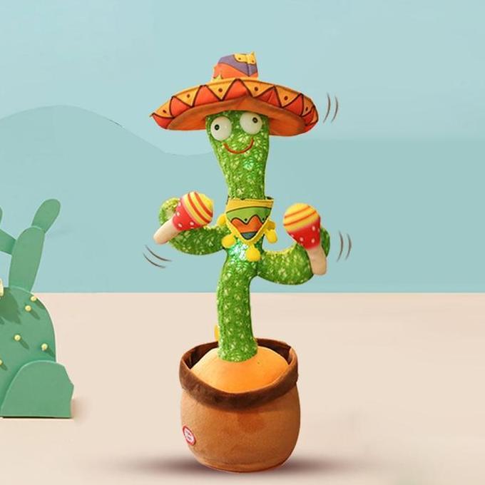 VIVI Mainan Kaktus 5 in1 Mainan Kaktus Menari Mainan Kaktus Berayun Mainan Kaktus (TERBAIK) (TERBARU