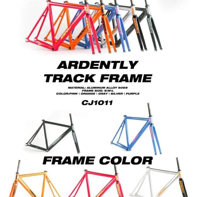 Frameset ardently arena pista pursuit track fixie