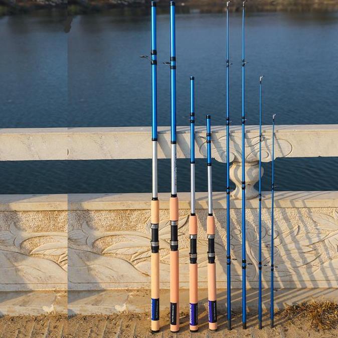 Caldari Reel Rod Joran Pancing 1 Set Fishing Rod Spinning Reel Fishing Reel Joran Udang Full Set 1.8