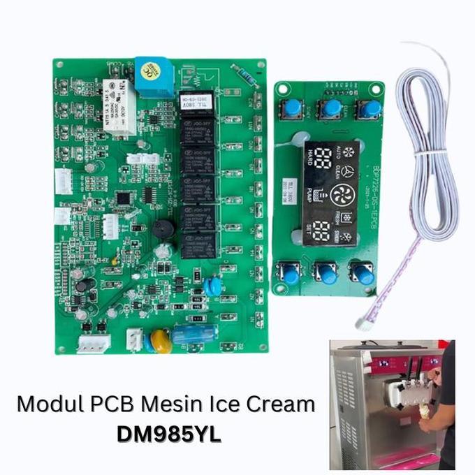 Modul PVC Board mesin es krim ice cream machine DM985YL bisa untuk mixue