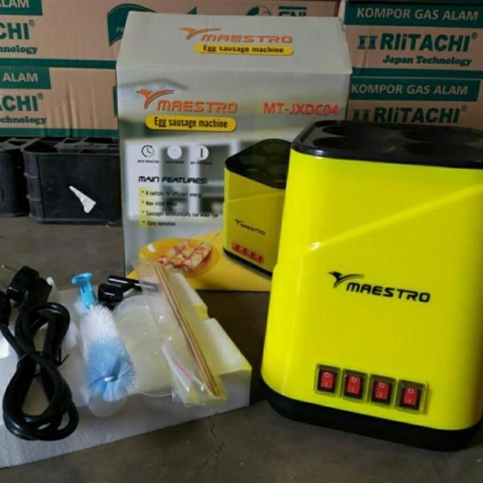 MESIN SOSTEL 4 LUBANG / SOSIS TELOR 4 LUBANG ORIGINAL