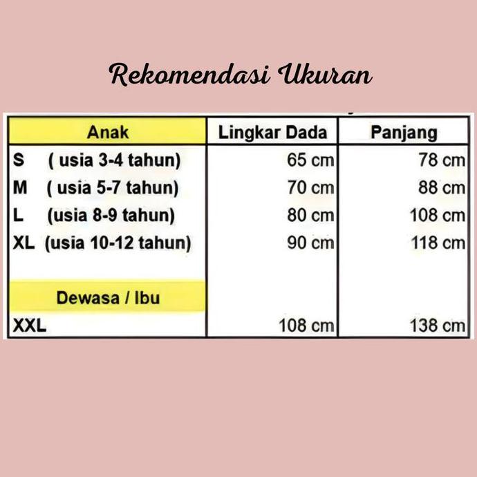 Inara Dress Couple Ibu & Anak - Terbaru - Termurah - Couple - Baju Gamis - Baju Anak - Crinkle - Bro