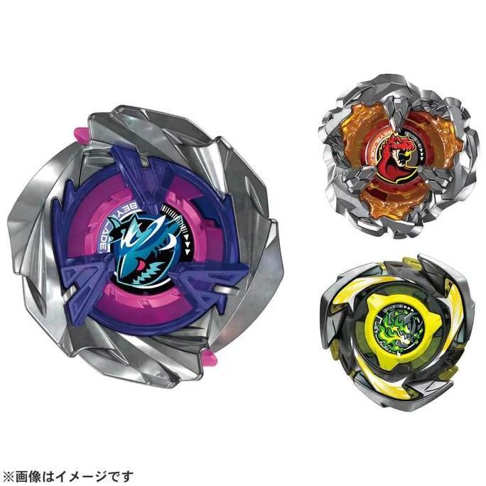 BEYBLADE X UX-15 Shark Scale Deck Set original  Takara Tomy (TERBAIK) (TERBARU) (TERMURAH)