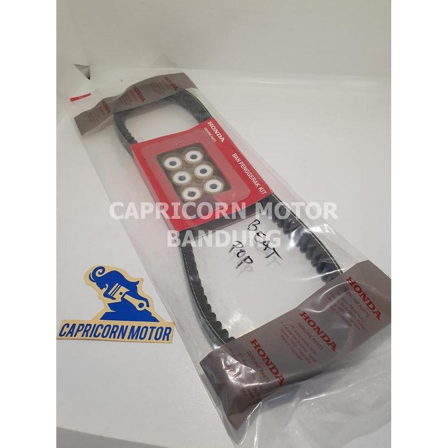 ASLI ORIGINAL VANBELT SET ROLLER BEAT POP K44 ORI AHM VBELT VBEL