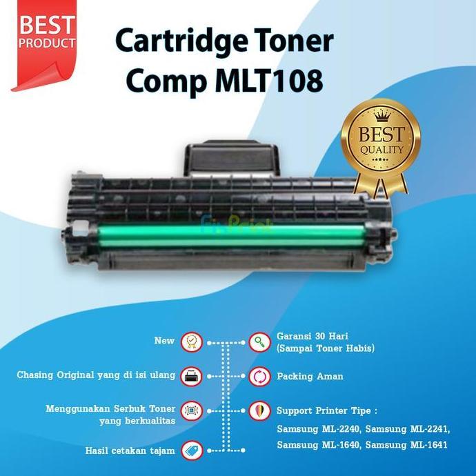 DF282 - Cartridge Toner Compatible MLT-D108S 108S Samsung ML-1640 2240 ML2240