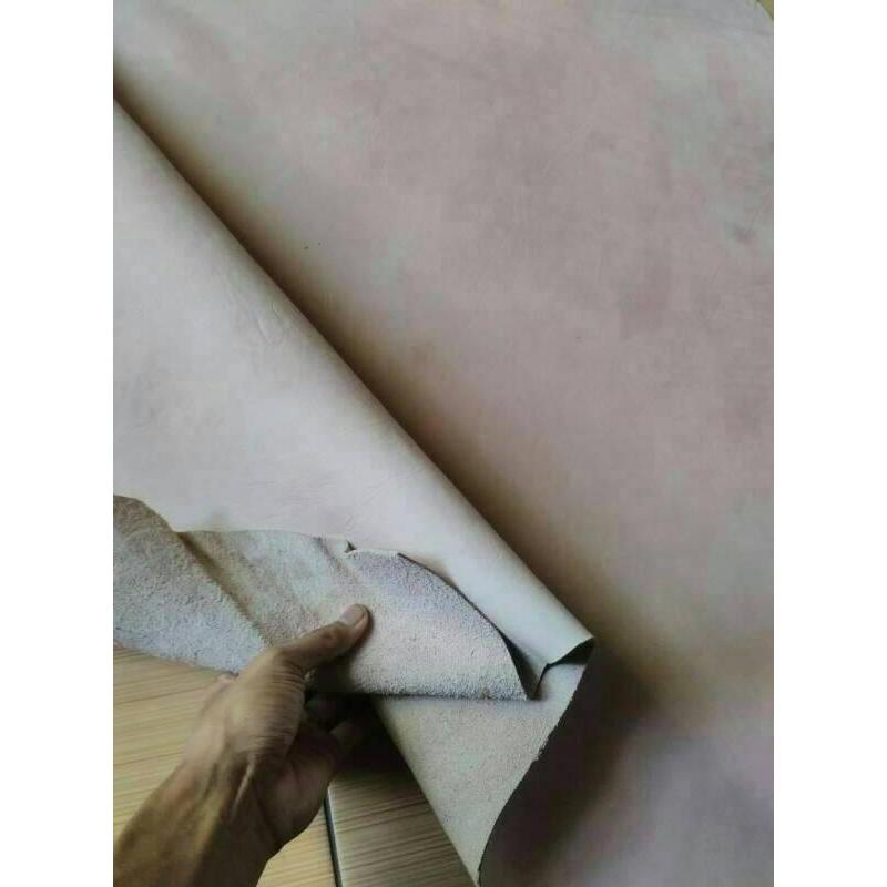 Kulit Lembaran Vegtan Kulit Sapi Nabati tebal 1mm