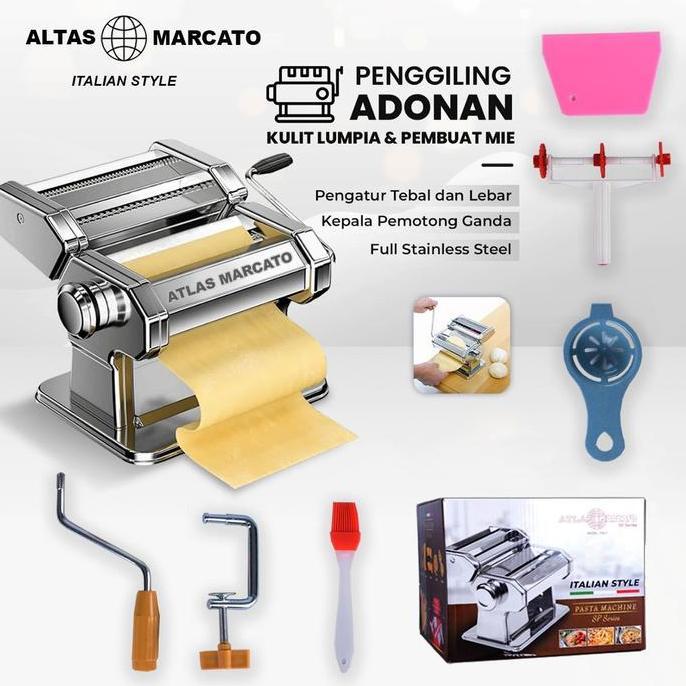 Gilingan mie pasta machine Atlas Marcato SP series model italy