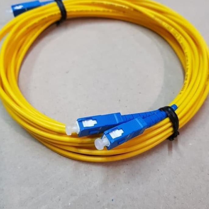 DF224 - patchcord SC / patchcord SC to SC 5 meter Duplek Singlemode