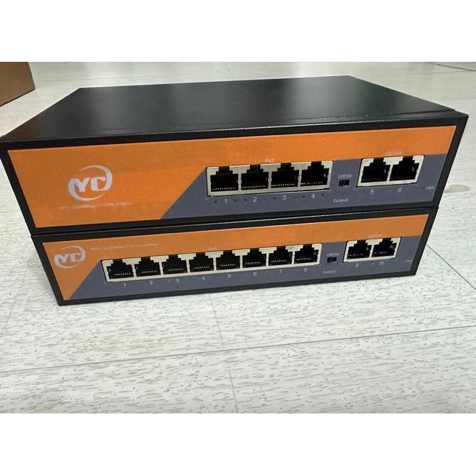 DB272 - SWITCH POE 4Port / SWITCH POE 8Port / POE SWITCH 4+2PORTS / POE SWITCH 8+2PORTS Gigabyte 100